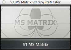 S1 MS Matrix VST