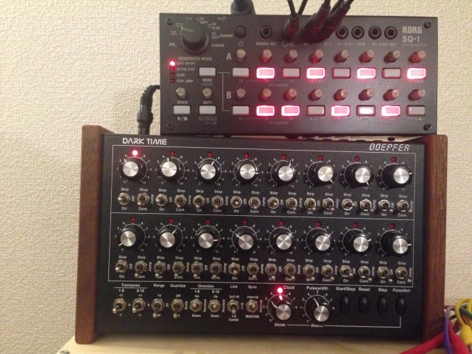 Doeper Dark Time and KORG SQ-1